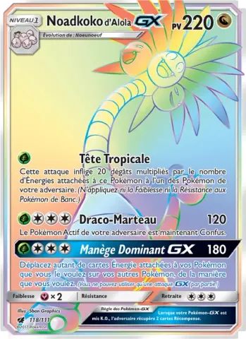 Noadkoko d’Alola GX · 118