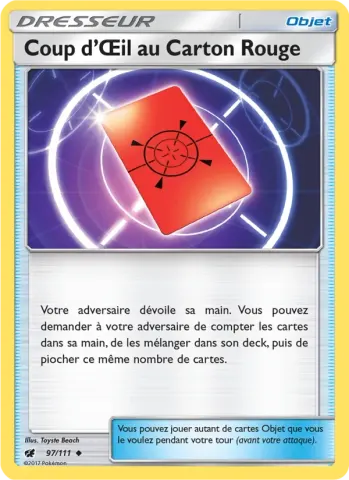 Coup d’Œil au Carton Rouge · 97