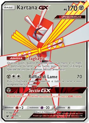 Kartana GX · 106