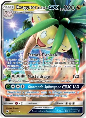 Exeggutor di Alola GX · 74