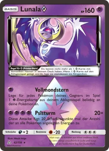 Lunala ◇ · 62