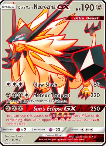 Dusk Mane Necrozma GX · 145