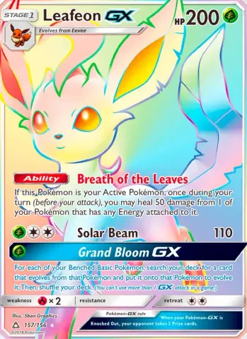 Leafeon GX · 157