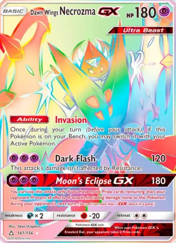 Dawn Wings Necrozma GX · 161