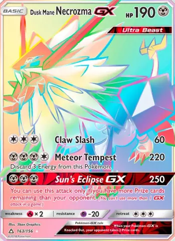 Dusk Mane Necrozma GX · 163
