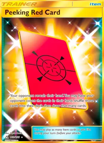 Peeking Red Card · 169