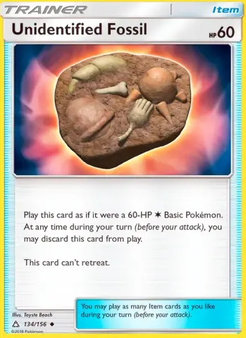 Unidentified Fossil · 134