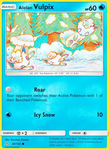 Alolan Vulpix · 30