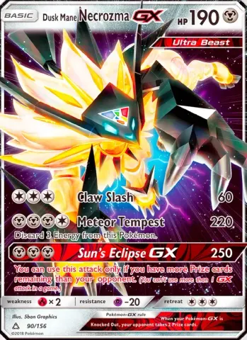 Dusk Mane Necrozma GX · 90