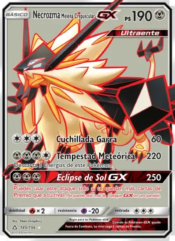 Necrozma Melena Crepuscular GX · 145