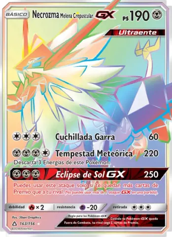 Necrozma Melena Crepuscular GX · 163