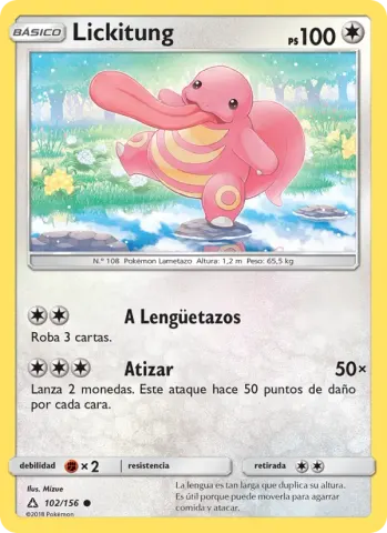 Lickitung · 102