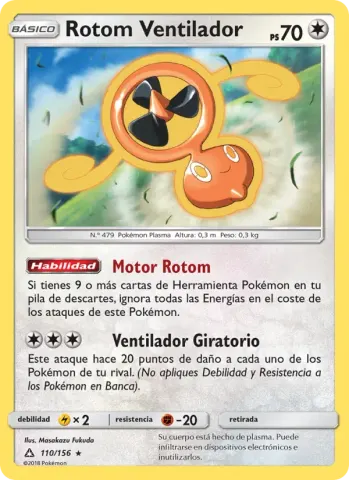 Rotom Ventilador · 110
