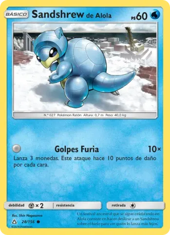 Sandshrew de Alola · 28