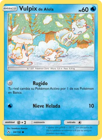 Vulpix de Alola · 30