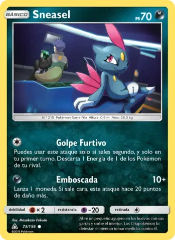 Sneasel · 73