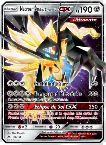 Necrozma Melena Crepuscular GX · 90