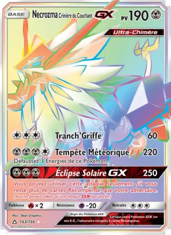 Necrozma Crinière du Couchant GX · 163