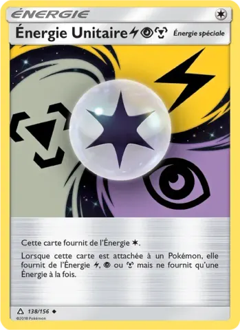 Énergie Unitaire LightningPsychicMetal · 138