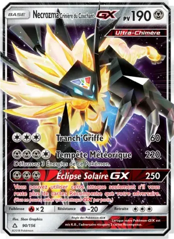 Necrozma Crinière du Couchant GX · 90