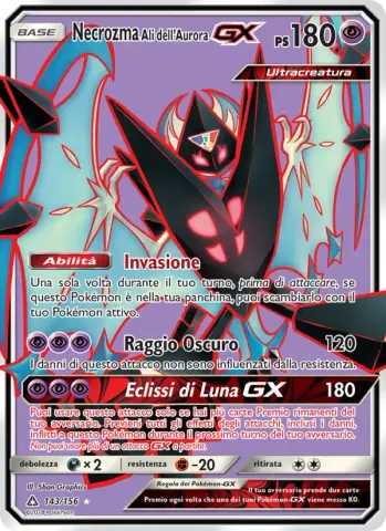 Necrozma Ali dell’Aurora GX · 143