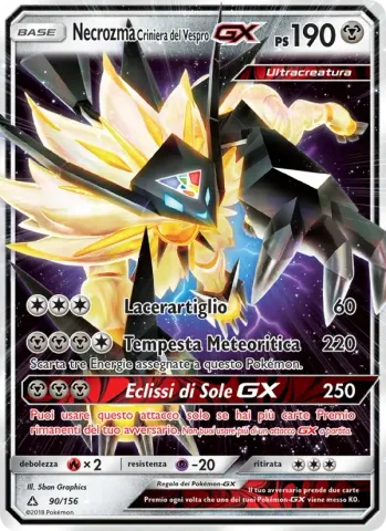 Necrozma Criniera del Vespro GX · 90