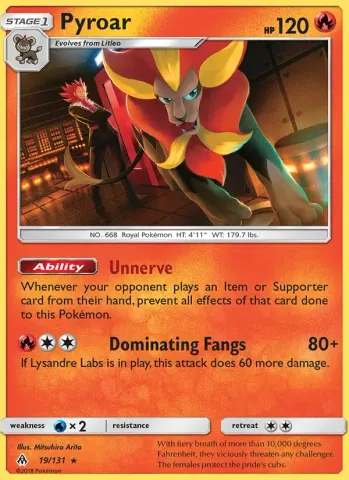 Pyroar · 19