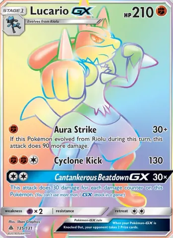 Lucario GX · 135