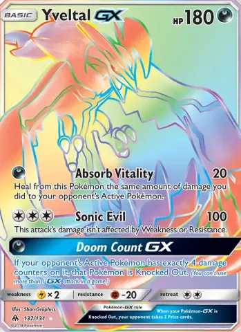 Yveltal GX · 137