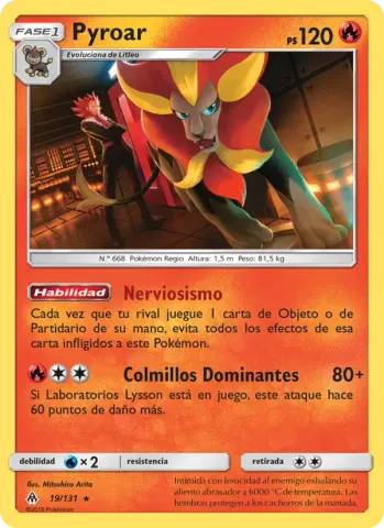 Pyroar · 19