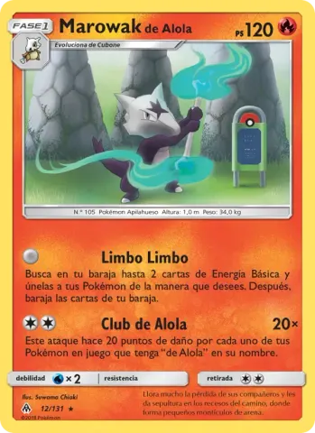 Marowak de Alola · 12