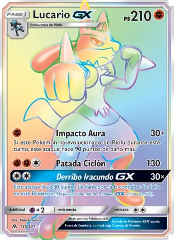 Lucario GX · 135