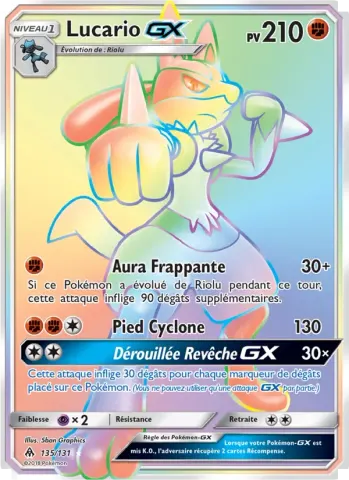 Lucario GX · 135