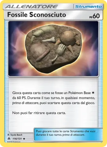Fossile Sconosciuto · 116