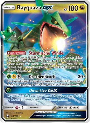 Rayquaza GX · 109
