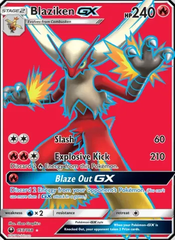 Blaziken GX · 153