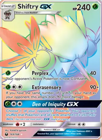 Shiftry GX · 169