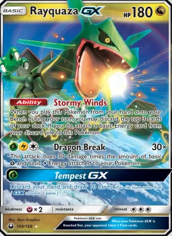 Rayquaza GX · 109