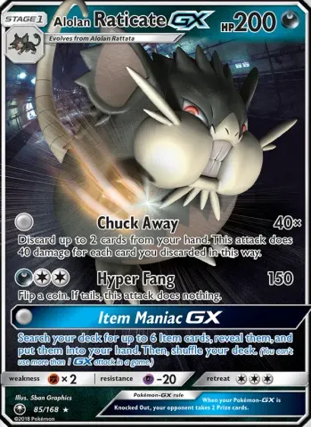 Alolan Raticate GX · 85