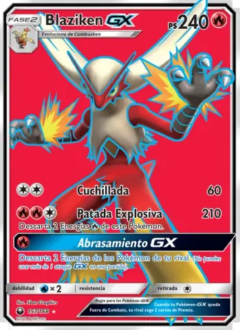 Blaziken GX · 153