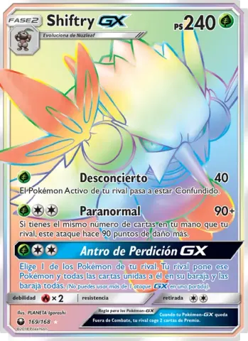 Shiftry GX · 169