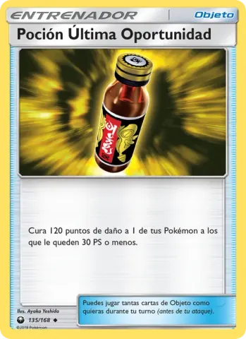 Poción Última Oportunidad · 135