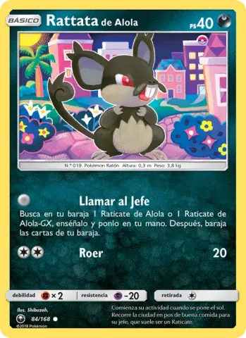 Rattata de Alola · 84