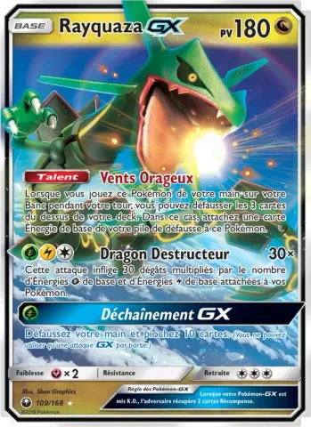Rayquaza GX · 109