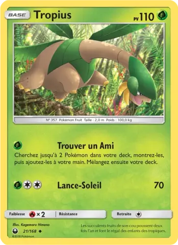 Tropius · 21