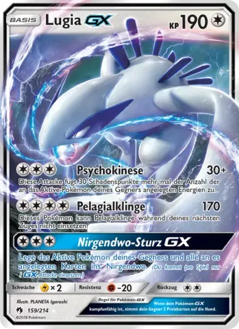 Lugia GX · 159