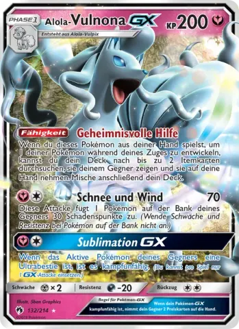 Alola Vulnona GX · 132