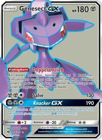Genesect GX · 204