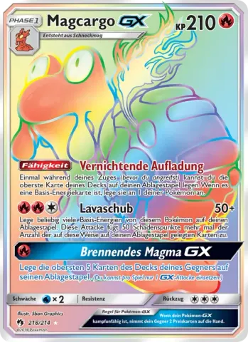 Magcargo GX · 218