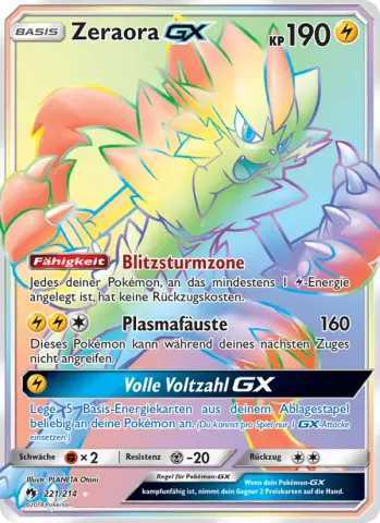Zeraora GX · 221